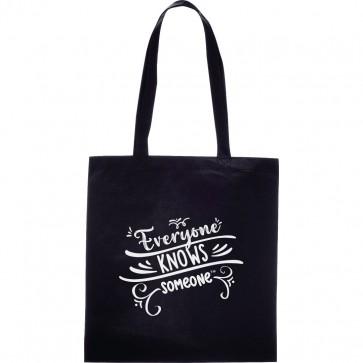  Shopping Tote Bag #2 - stacked logo