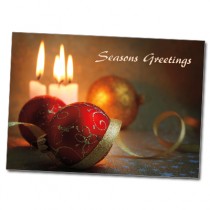 Seasons Greeting Ornament Cards (25 per set)