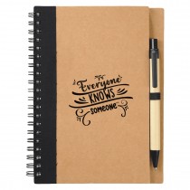  Spiral Notebook #5 with pen