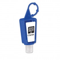 1 OZ Hand Sanitizer Gel With Adjustable Silicone Holder Case