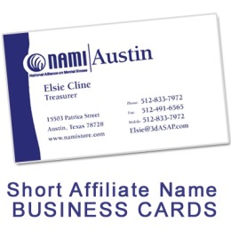  Business Card (Short Affiliate Name)